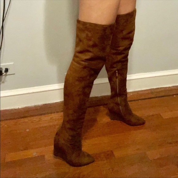 Public Desire Thigh High Boots - Picture 1 of 5
